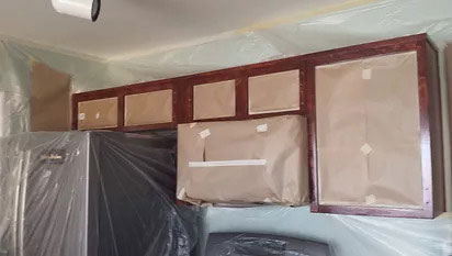 Cabinet painting service for kitchens and bathrooms